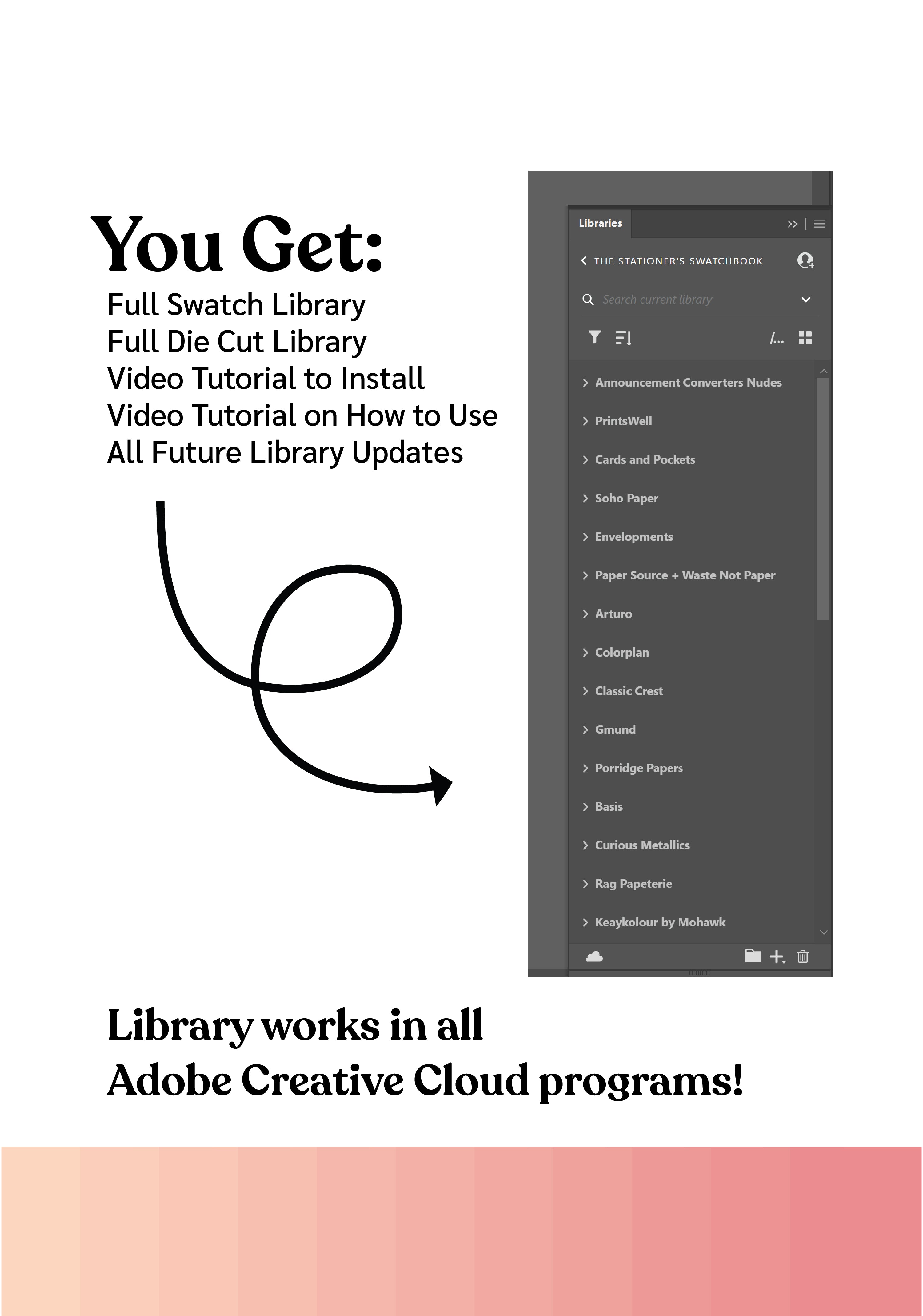 The Stationer's Creative Cloud Library - Updated 01.2025!