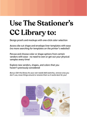 The Stationer's Creative Cloud Library - Updated 01.2025!