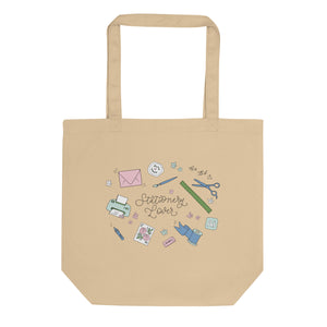 Stationery Lover Collage Tote Bag