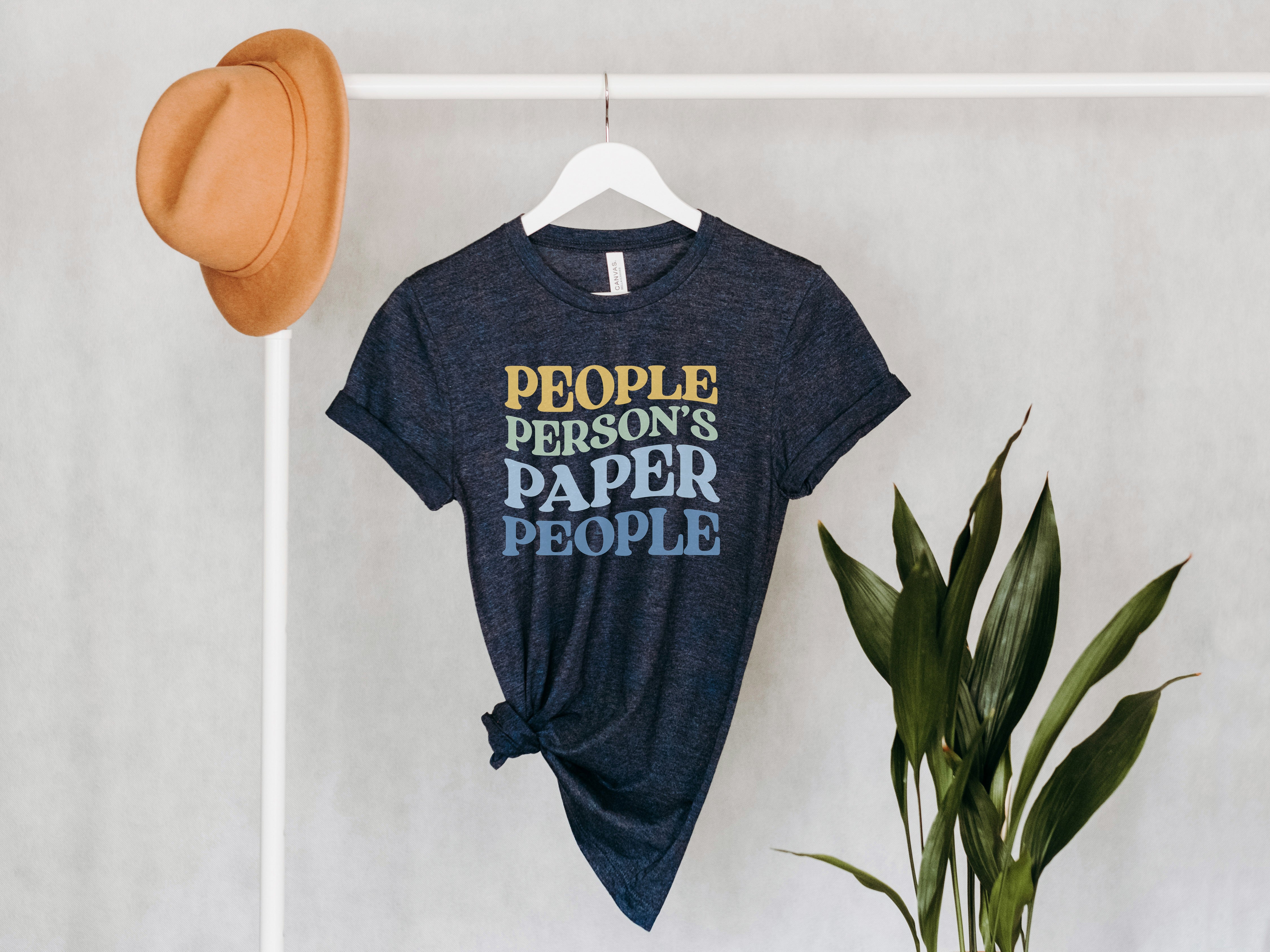 People Person's Paper People Cool Colors Standard Tee