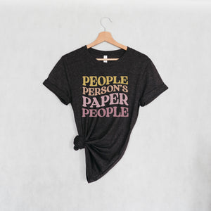 People Person's Paper People Warm Colors Standard Tee