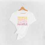 People Person's Paper People Warm Colors Standard Tee