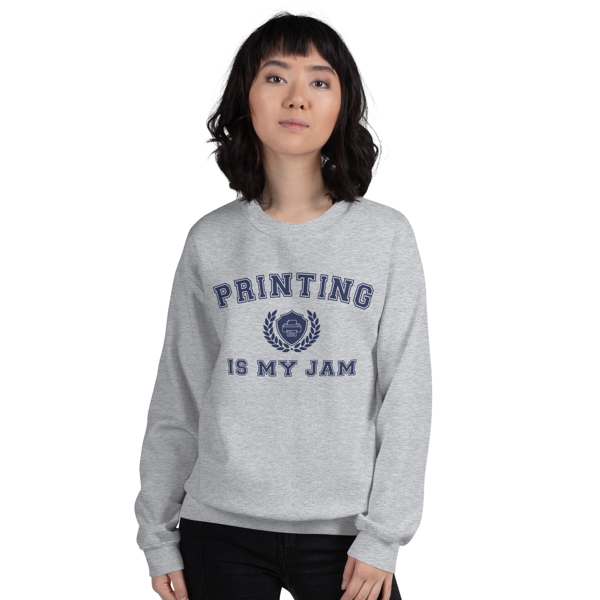 Printing is my Jam Sweatshirt Crewneck