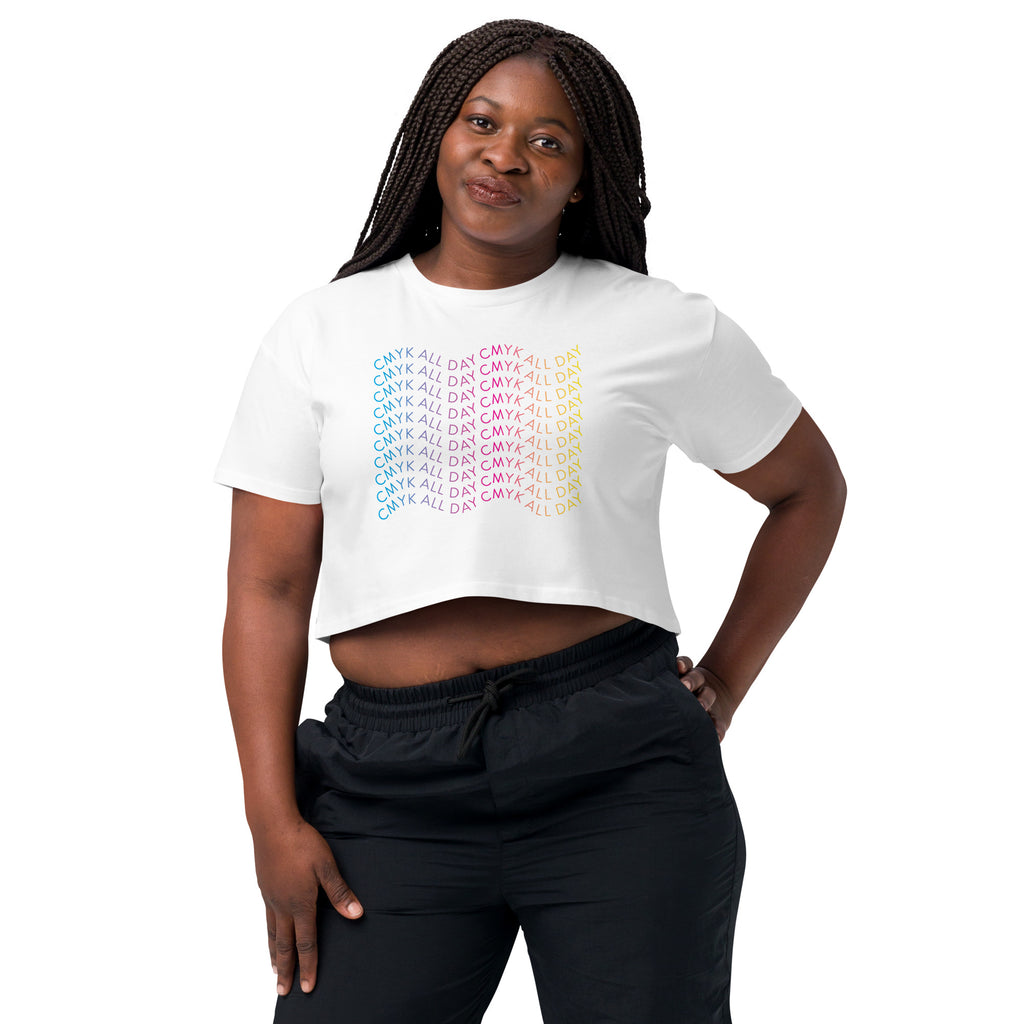 CMYK All Day Crop Top Shirt