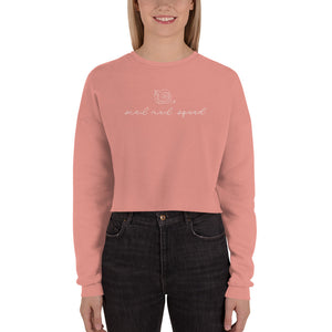 Snail Mail Squad Crop Sweatshirt