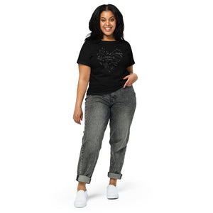 Stationery Lover Heart Minimal High-Waisted Tee