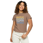 People Person's Paper People Cool Colors High-Waisted Tee