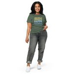 People Person's Paper People Cool Colors High-Waisted Tee
