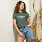 Stationery Lover High-Waisted Tee