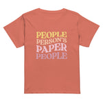 People Person's Paper People Warm Colors High-Waisted Tee