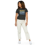 People Person's Paper People Cool Colors High-Waisted Tee