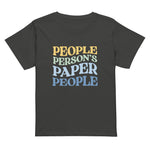 People Person's Paper People Cool Colors High-Waisted Tee